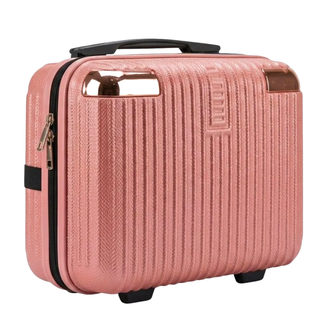 VALMORE Cosmetic Bag with Adjustable Dividers